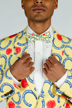 Load image into Gallery viewer, Horseshoe men's bow tie