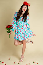 Load image into Gallery viewer, The Derby Rose wrap dress