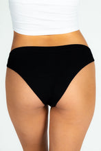 Load image into Gallery viewer, solid black soft underwear