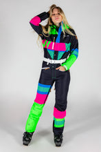 Load image into Gallery viewer, The Steep And Deep | Women's Retro Black Ski Suit