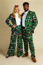 Load image into Gallery viewer, Ladies Christmas Tree Print Holiday Jacket