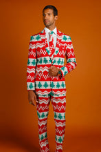 Load image into Gallery viewer, The Red Ryder | Knit Print Christmas Suit
