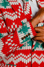 Load image into Gallery viewer, Men's red ryder printed Christmas suit
