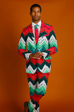 Load image into Gallery viewer, The Dapper Doily | Quilted Print Christmas Suit