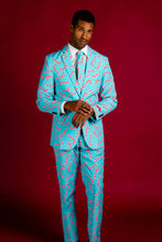 Load image into Gallery viewer, The Peppermint Pimp Canes | Candy Cane Print Christmas Suit