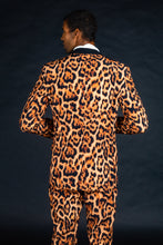 Load image into Gallery viewer, Mens leopard print blazer