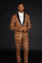 Load image into Gallery viewer, Men's Leopard Print Suit