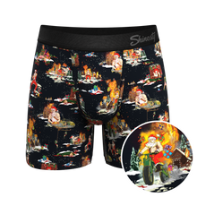 Load image into Gallery viewer, The 12 Slays of Christmas | Christmas Scene Ball Hammock® Pouch Underwear