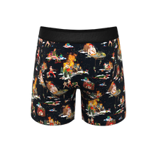 Load image into Gallery viewer, Black themed christmas underwear