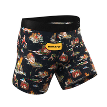 Load image into Gallery viewer, The 12 Slays of Christmas | Christmas Scene Ball Hammock® Pouch Underwear With Fly