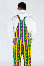 Load image into Gallery viewer, Mardi gras men's and women's overalls