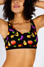 Load image into Gallery viewer, Emoji bralette for women