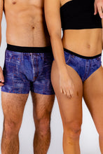 Load image into Gallery viewer, Denim boxers and cheeky underwear