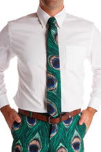 Load image into Gallery viewer, green peacock suit