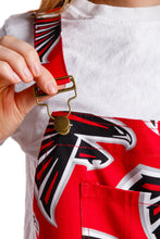 Load image into Gallery viewer, Buttons on atlanta falcons overalls