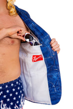 Load image into Gallery viewer, sleeveless fake denim blazer for men