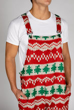 Load image into Gallery viewer, Mens red ryder christmas pajamaralls