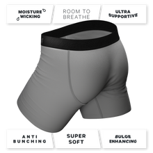 Load image into Gallery viewer, Elephant patterned Ball Hammock pouch underwear with elephant trunk design.