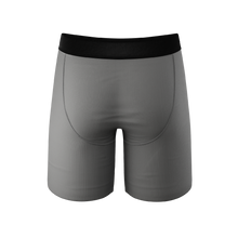 Load image into Gallery viewer, The 50 Shades | Grey Long Leg Ball Hammock® Pouch Underwear With Fly