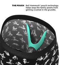 Load image into Gallery viewer, Black glow in the dark underwear