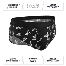 Load image into Gallery viewer, Super soft glow in the dark underwear brief