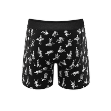 Load image into Gallery viewer, Glow in the Dark Skeletons Pouch Underwear