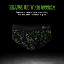 Load image into Gallery viewer, constellations glow in the dark underwear