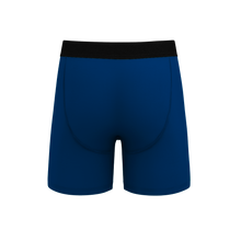 Load image into Gallery viewer, Boxer briefs with Ball Hammock® pouch, featuring a classic dark blue design.