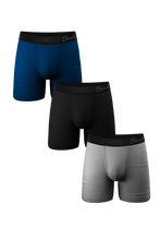 Load image into Gallery viewer, The Black Tie Wedding | Ball Hammock® Boxer Brief 3 Pack