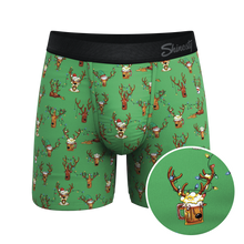 Load image into Gallery viewer, The Blitzened | Reindeer Beer Ball Hammock® Pouch Underwear
