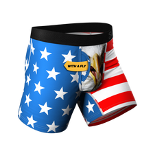 Load image into Gallery viewer, The Mascot | USA Eagle Ball Hammock® Pouch Underwear With Fly