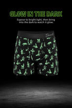 Load image into Gallery viewer, Skeleton-themed Ball Hammock® Pouch Underwear with Fly.