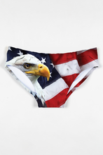 Load image into Gallery viewer, The Emblem | USA Eagle Swim Brief