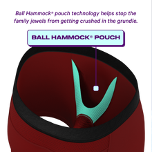 Load image into Gallery viewer, Plain red ball hammock