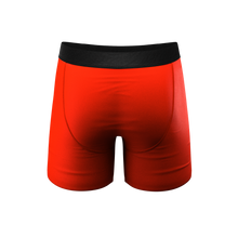 Load image into Gallery viewer, Boxer briefs with hot dog Ball Hammock® pouch, Coney Islands underwear for men.