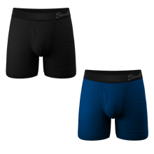 Load image into Gallery viewer, A pair of men's pouch underwear from The Crayola, ultra-soft MicroModal material, part of a 5-pack with Ball Hammock® pouch.