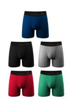 Load image into Gallery viewer, The Crayola | Classic Solid Ball Hammock® Pouch Underwear 5 Pack With Fly