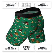 Load image into Gallery viewer, The Debauch Banquet | Thanksgiving Long Leg Ball Hammock® Pouch Underwear With Fly
