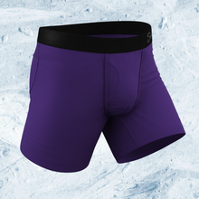 Load image into Gallery viewer, The Emperor | Dark Purple paradICE™ Cooling Ball Hammock® Pouch Underwear