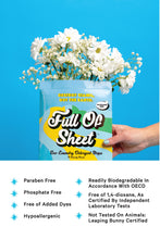 Load image into Gallery viewer, Unscented detergent sheets