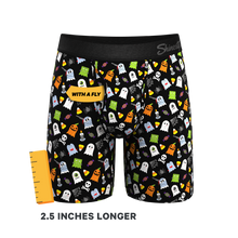 Load image into Gallery viewer, The Good Ghouls | Halloween Themed Long Leg Ball Hammock® Pouch Underwear with Fly