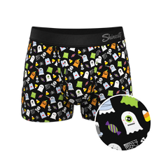 Load image into Gallery viewer, The Good Ghouls Halloween Themed Ball Hammock Pouch Trunks Underwear