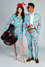 Load image into Gallery viewer, retro matching rose derby outfits