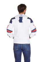 Load image into Gallery viewer, white usa style wind breaker