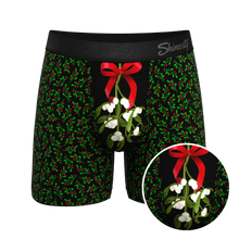 Load image into Gallery viewer, The Kiss Me There | Mistletoe Ball Hammock® Pouch Underwear