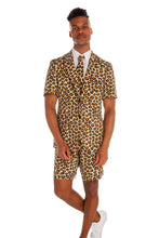 Load image into Gallery viewer, jungle cat summer suit for men
