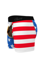 Load image into Gallery viewer, men's american flag underwear