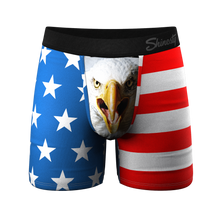 Load image into Gallery viewer, The Mascot | American Flag Ball Hammock® Pouch Underwear
