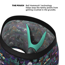 Load image into Gallery viewer, Close-up of Moth-themed print underwear from The Cryptids collection by Shinesty.