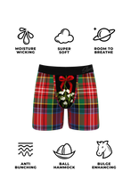 Load image into Gallery viewer, Moisture wicking Christmas boxers